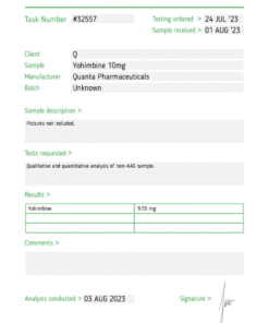 Quanta Pharma Yohimbine